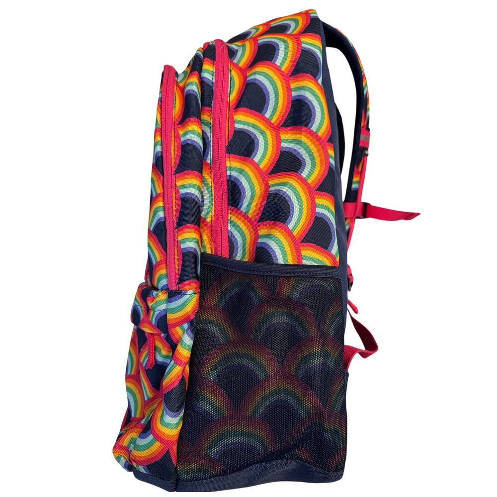 Lands' End Kids ClassMate Rainbow Backpack Like New - Picture 4 of 10